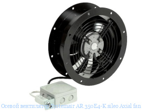   Systemair AR 350E4-K sileo Axial fan